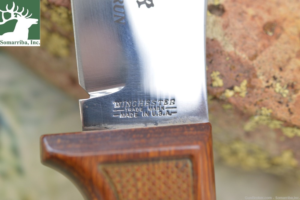 WINCHESTER MINI BOWIE KNIFE FIRST PRODUCTION RUN SUPER X 75 YEARS 1922-1997-img-4