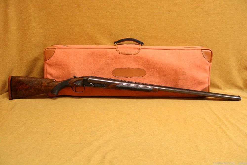Winchester Model 21 Trap Deluxe Grade (12ga 32-inch F/F) w/ Case-img-0