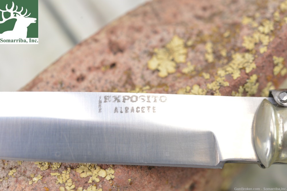 EXPOSITO ALBACETE FOLDING KNIFE WITH CEBU HANDLE STAINLESS 4" BLADE-img-3