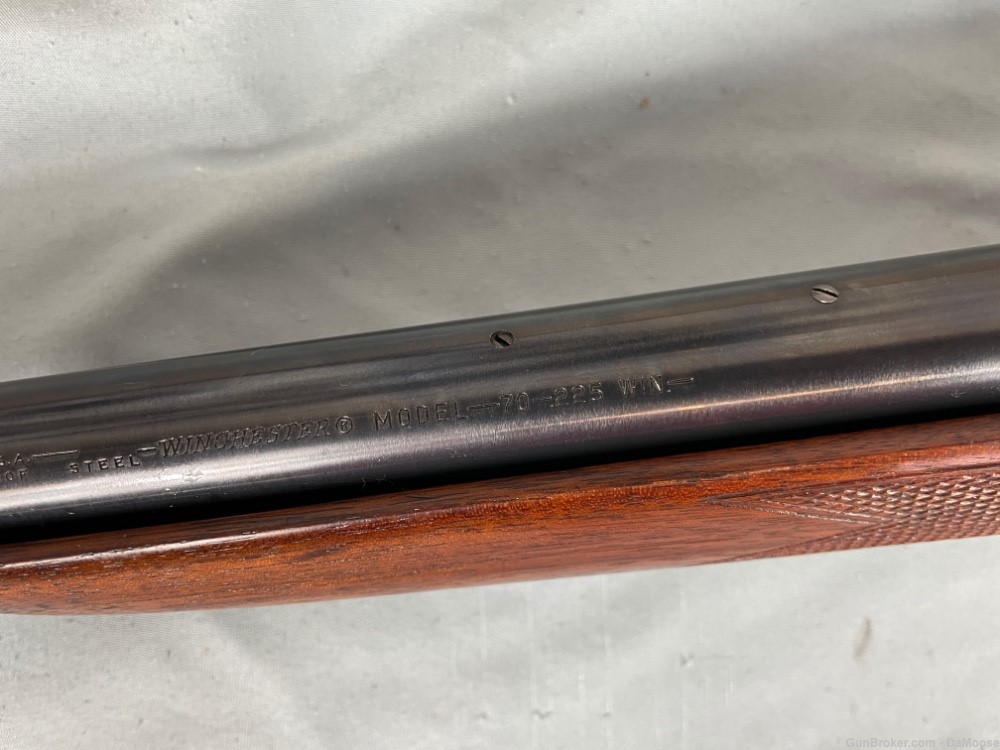 Winchester Model 70 Bolt .225 WIN 24" Heavy Barrel 1965 Fajen (ks)-img-8