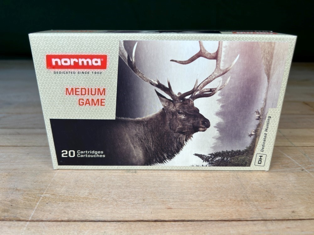 Norma 7.7 Jap 174 Grain GR Soft Point One Box 20 Rounds Japanese Newly MFG-img-1