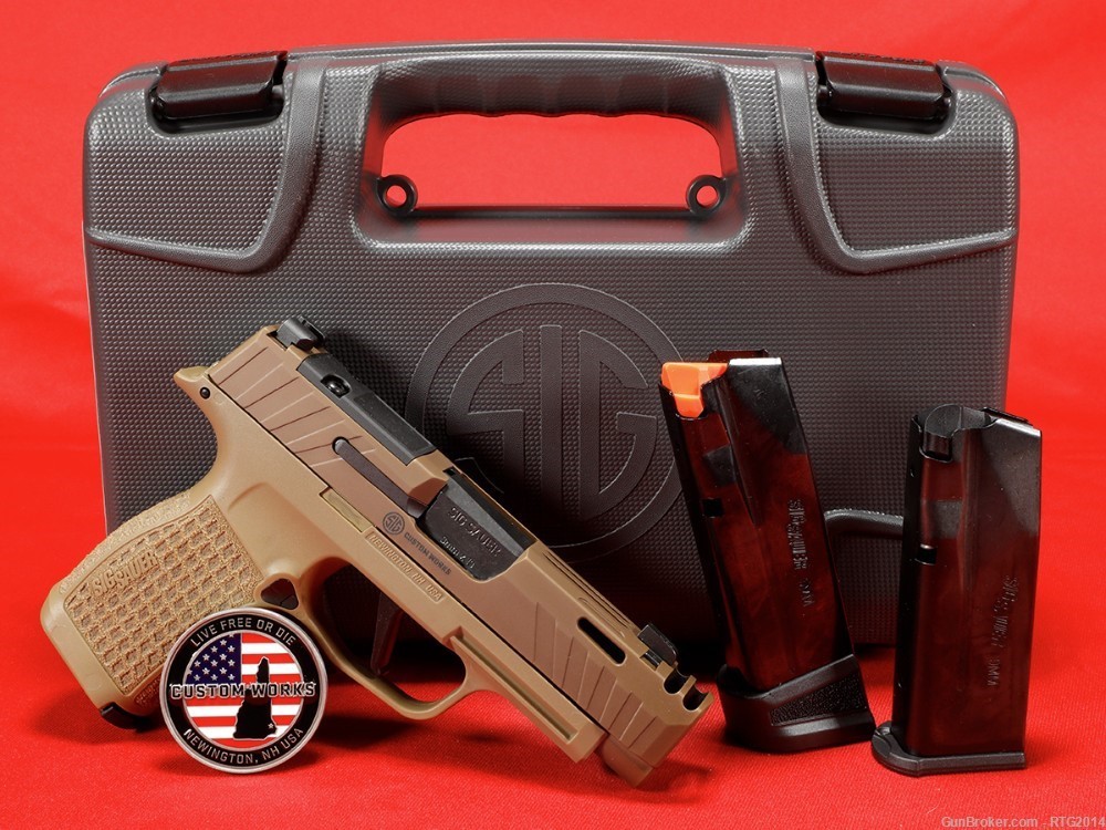 Sig Custom Works P365XL Spectre Comp, 2x12rd & 1x17rd Mags, COY, Free 2-Day-img-1