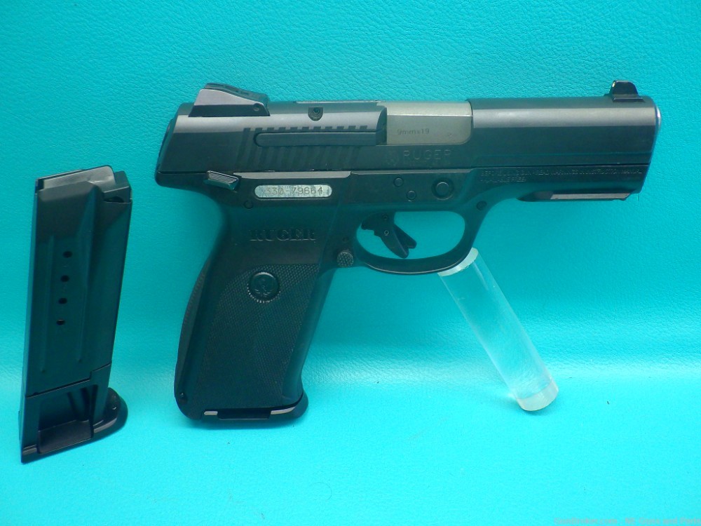 Ruger SR9 9mm 4"bbl Pistol W/2 Mags.-img-0