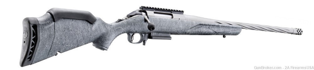 Ruger American Rifle Gen 2 - 243 Win - 20" Spiral Fluted Barrel - Gray-img-4