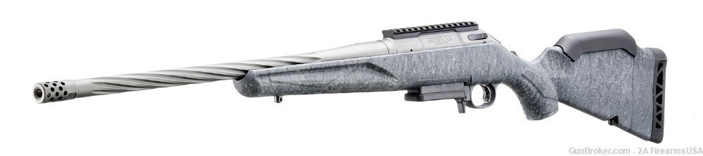Ruger American Rifle Gen 2 - 243 Win - 20" Spiral Fluted Barrel - Gray-img-3