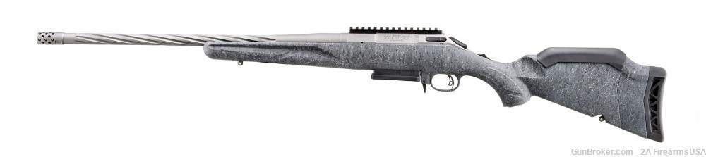 Ruger American Rifle Gen 2 - 243 Win - 20" Spiral Fluted Barrel - Gray-img-1