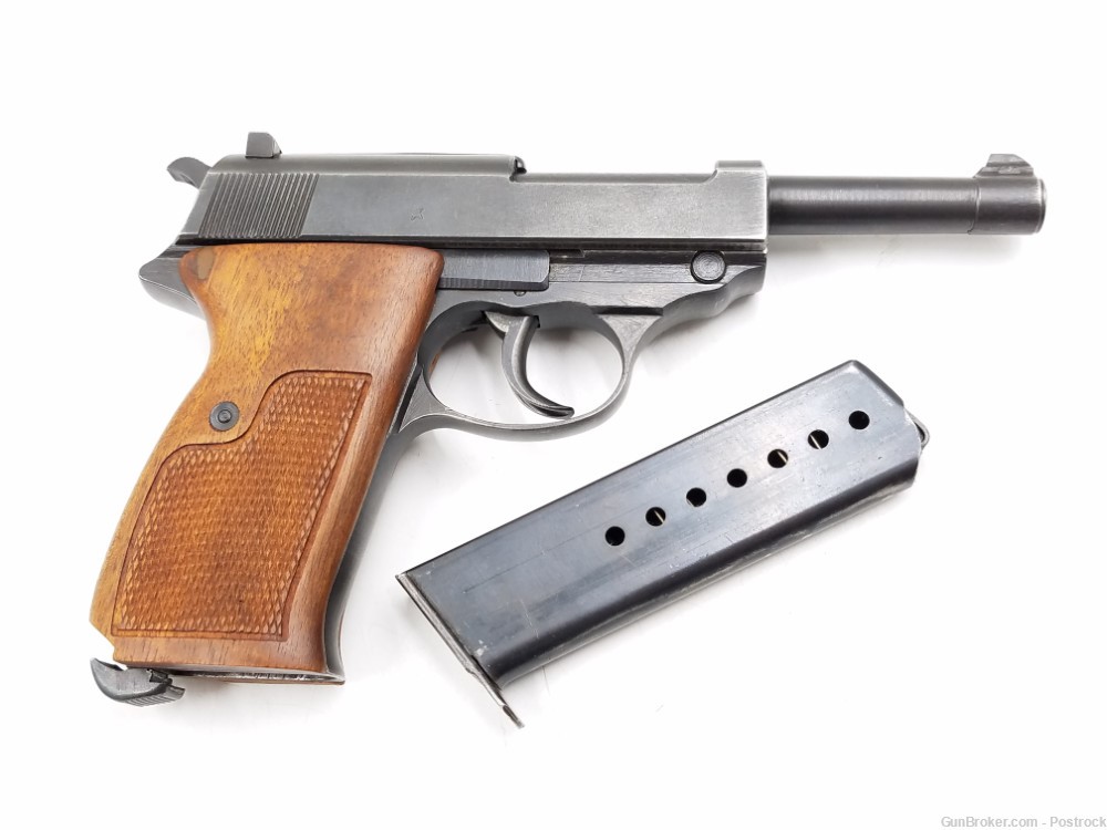 Walther P38 Grey Ghost SVW 45 matching box P-38 French Pistol-img-2
