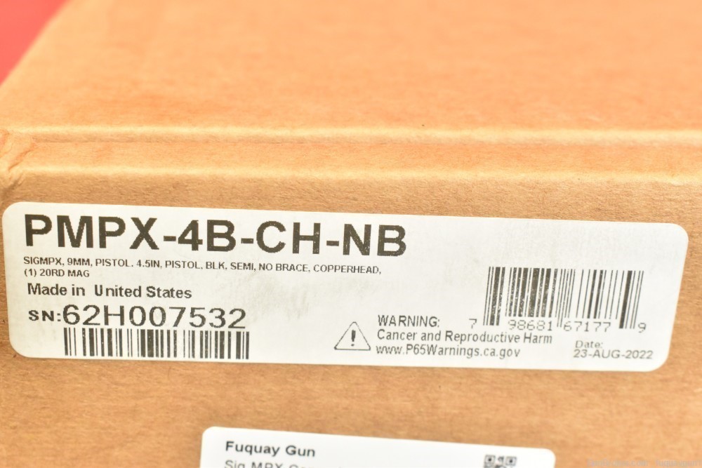 SIG SAUER MPX Copperhead 9mm 4.5" Black Timney Trigger Sig MPX-Copperhead-img-9