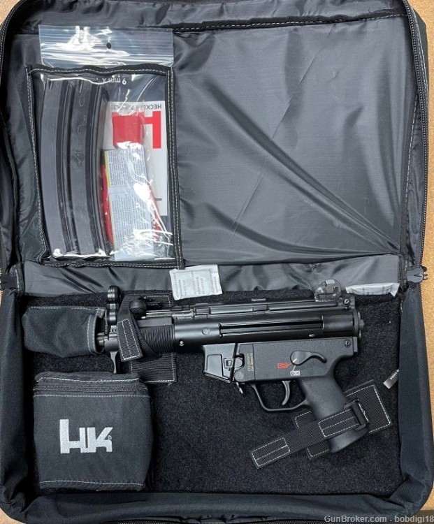 Heckler & Koch HK SP5K-PDW 9mm 30rd 2 mags 81000481 NO CC FEES-img-2