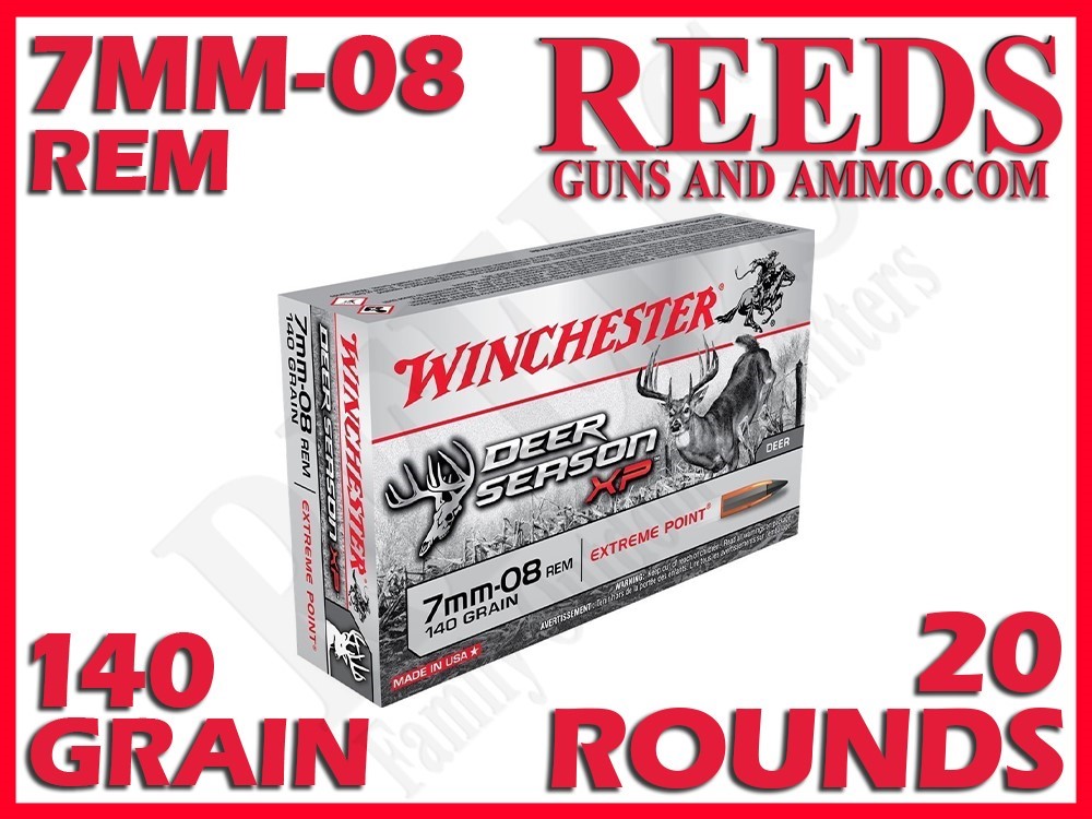 Winchester Deer Season XP 7mm-08 Rem 140 Grain Extreme Point X708DS-img-0