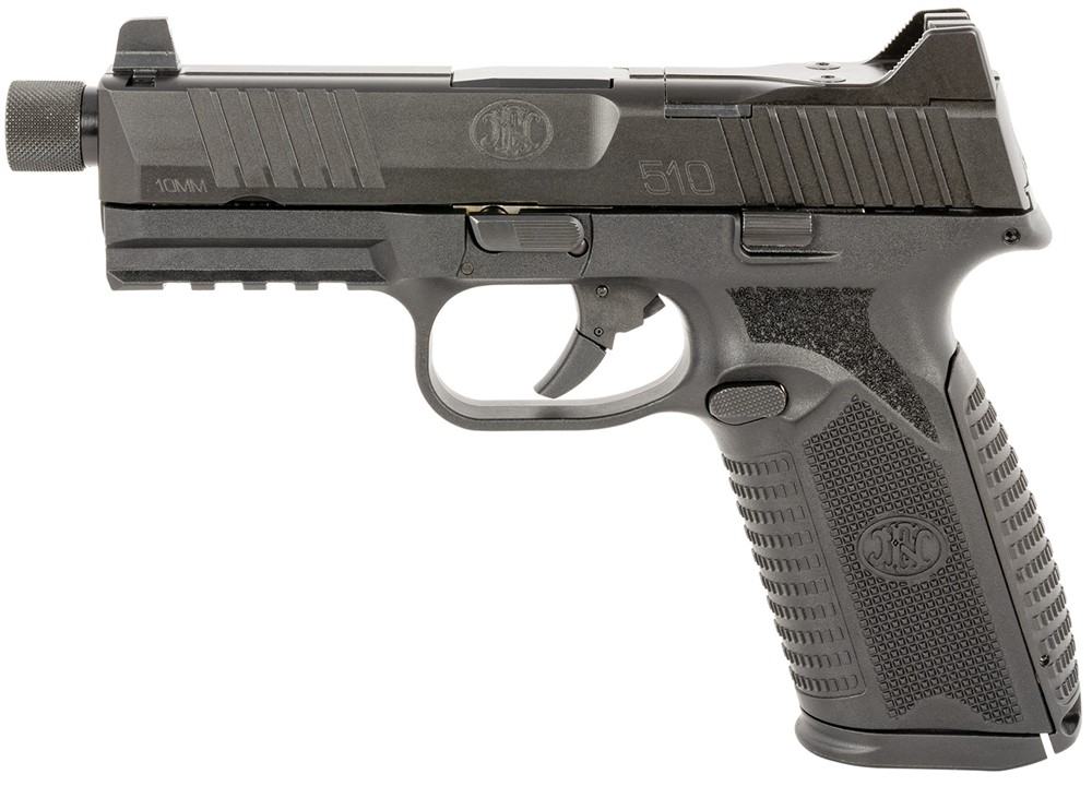 FN 510 Tactical 10mm Auto Pistol 4.71 Black 66101375-img-1