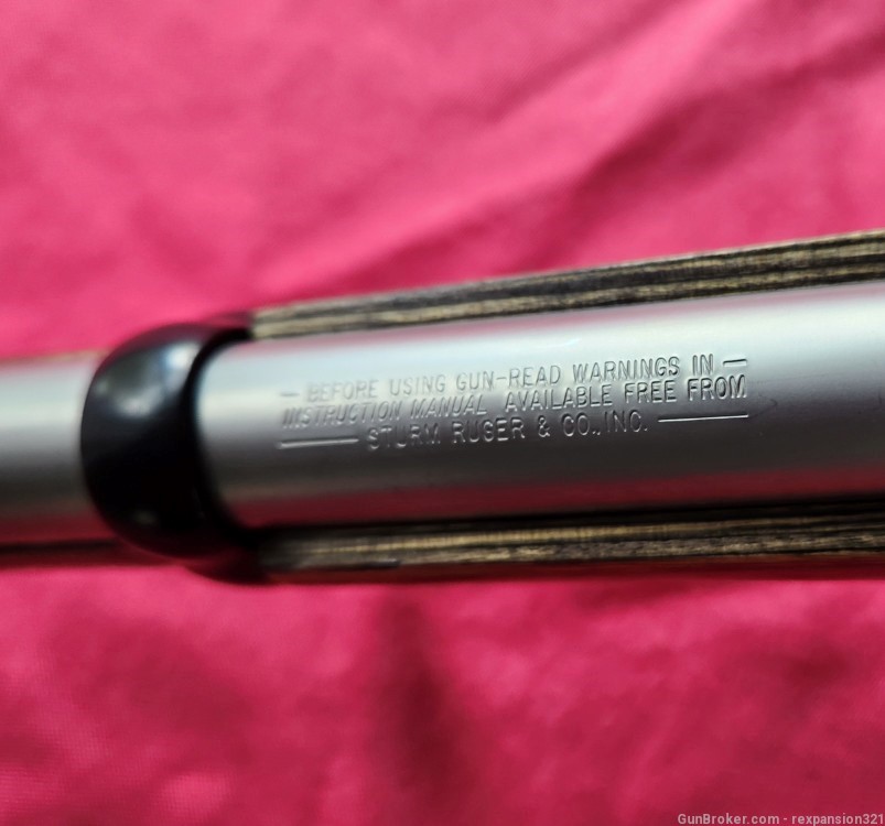HOLY GRAIL RARE RUGER M77 /50 ALL WEATHER BLACK POWDER .50 CAL SS LAMINATE -img-3