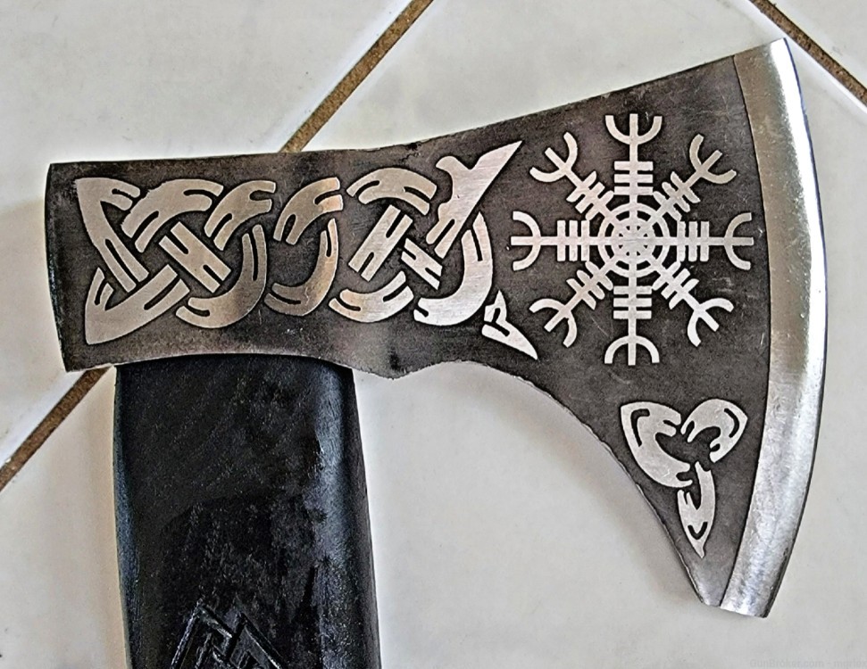 VIKING design Throwing axes Tomahawk -img-7