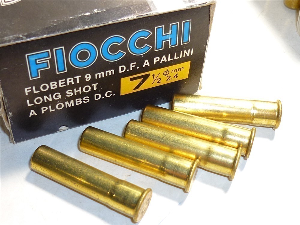 5rd 9mm RIMFIRE SHOT Fiocchi Winchester 36 Shotgun-img-0