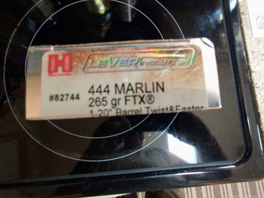 Hornady 444 Marlin caliber -img-1