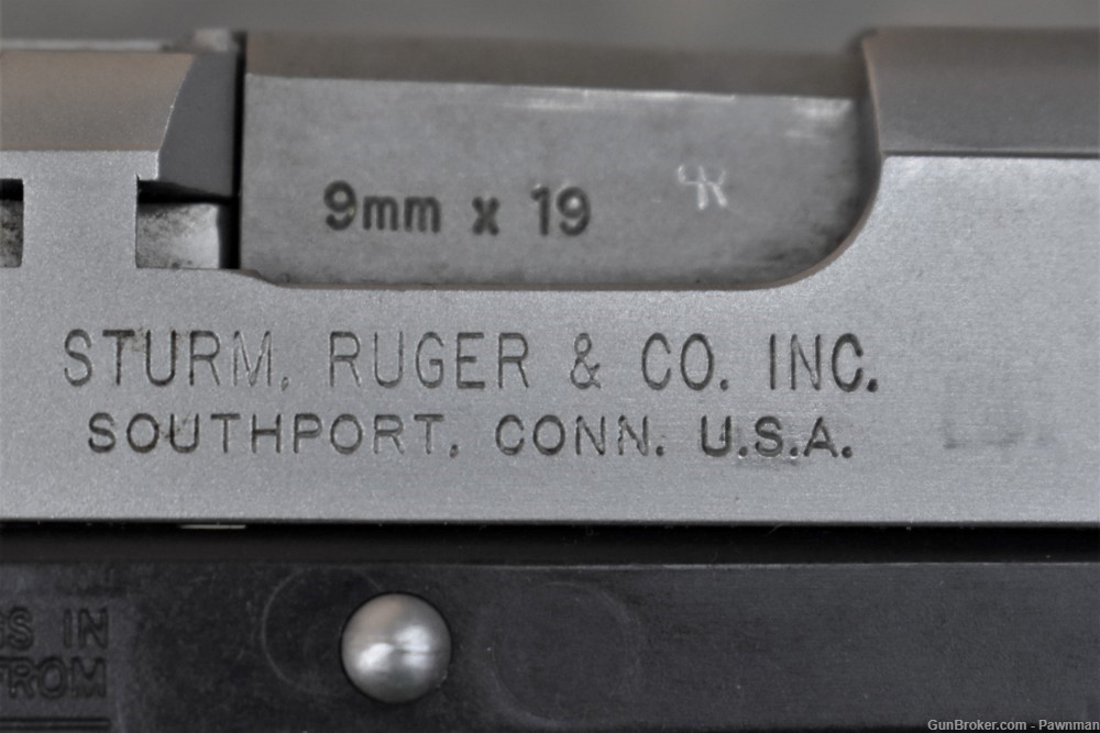 Ruger P95 DC in 9mm made 1996 - 10-round mags-img-2