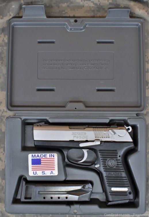 Ruger P95 DC in 9mm made 1996 - 10-round mags-img-12