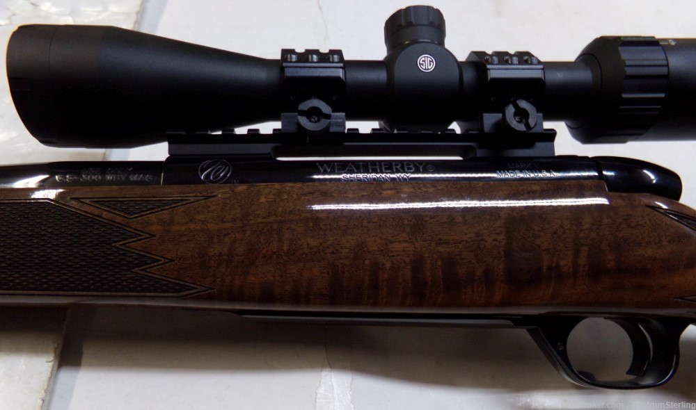 Used Weatherby Mark V Deluxe Rifle in 6.5-300 Wby with 26 in barrel-img-8