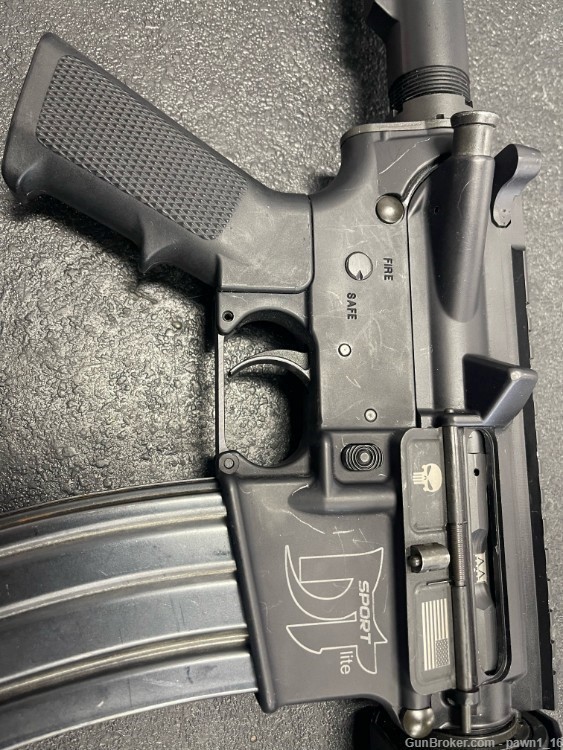  DEL-TON DTI-15 5.56MM WITH ADAMS ARMS GB4-7876  UPPER -img-1