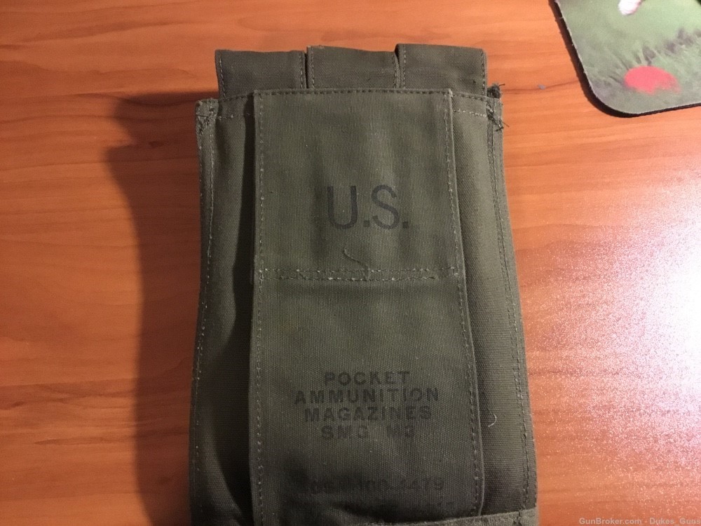 U.S. MILITARY-3 pocket magazine carry pouch for Thompson magazine -img-1