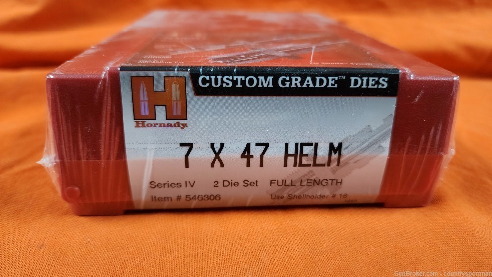 Hornady Reloading Dies Caliber 7X47 HELM Series IV Item# 546306-img-0