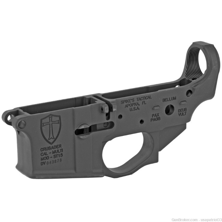 Spike's Tactical Crusader AR-15 Lower Receiver Stripped Multi Cal | STLS022-img-1