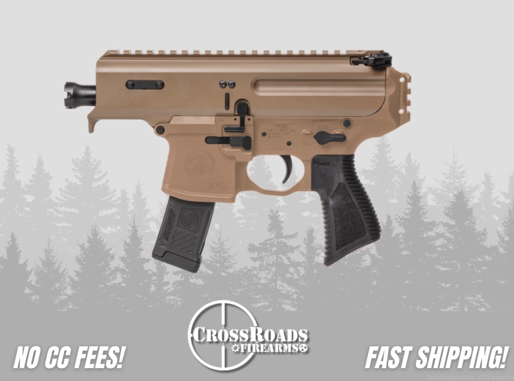SIG SAUER MPX COPPERHEAD 3.5" COYOTE BROWN -img-0