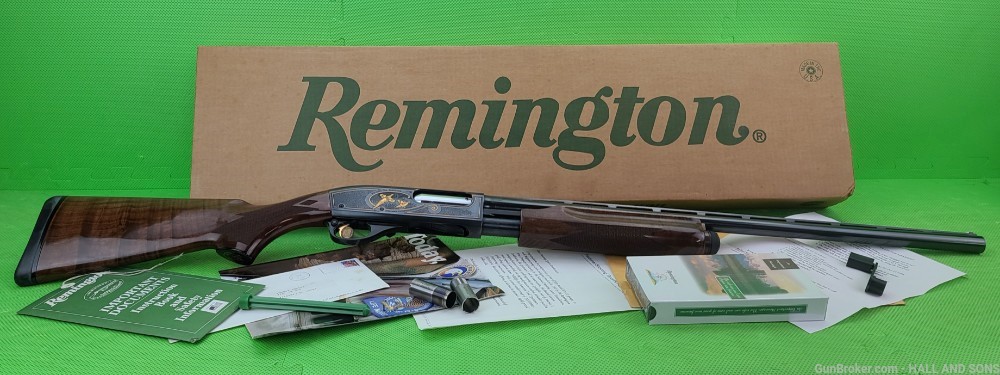 RARE REMINGTON 870 * LIMITED EDITION * 1 OF 50 * WILDLIFE FOR TOMORROW 12GA-img-3