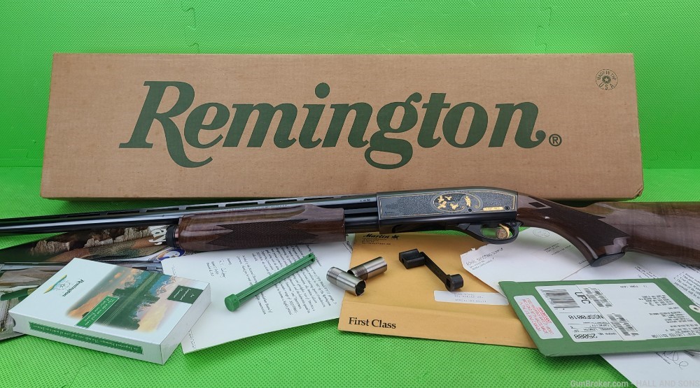 RARE REMINGTON 870 * LIMITED EDITION * 1 OF 50 * WILDLIFE FOR TOMORROW 12GA-img-60