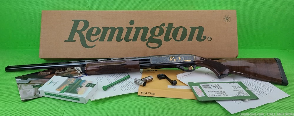 RARE REMINGTON 870 * LIMITED EDITION * 1 OF 50 * WILDLIFE FOR TOMORROW 12GA-img-1