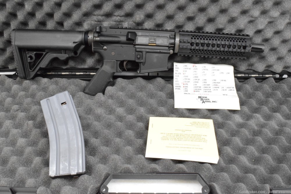 NEW IN BOX - ROCK RIVER ARMS CAR A4 5.56 7" - SHORT BARREL RIFLE -img-0