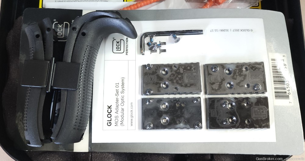 Glock G34 Gen 4 MOS 34 9mm 5.31" Optics Ready Factory Rebuild UR34501MOS -img-1