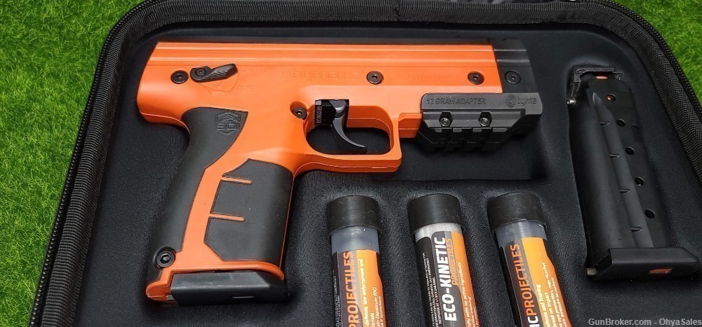 Byrna HD XL Self Defense CO2 Pistol Kit w Pepper Projectiles ORANGE HX68300-img-1