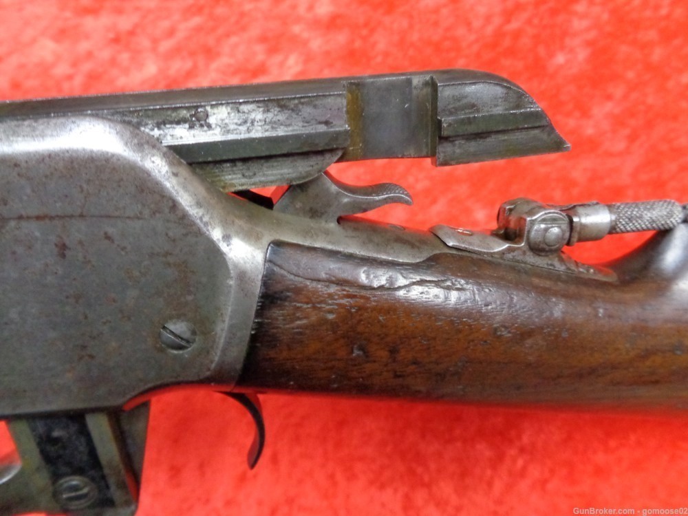 1891 WINCHESTER Model 1886 40-82 Caliber Lever Action Rifle ANTIQUE I TRADE-img-42