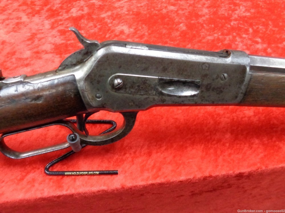 1891 WINCHESTER Model 1886 40-82 Caliber Lever Action Rifle ANTIQUE I TRADE-img-1