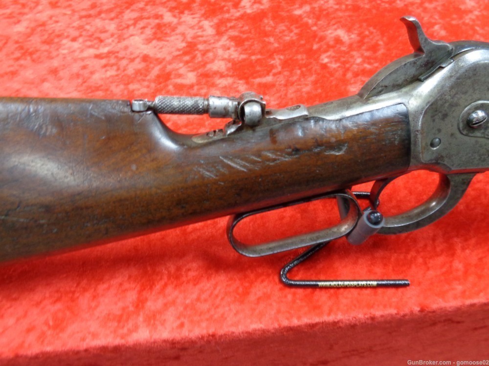 1891 WINCHESTER Model 1886 40-82 Caliber Lever Action Rifle ANTIQUE I TRADE-img-2