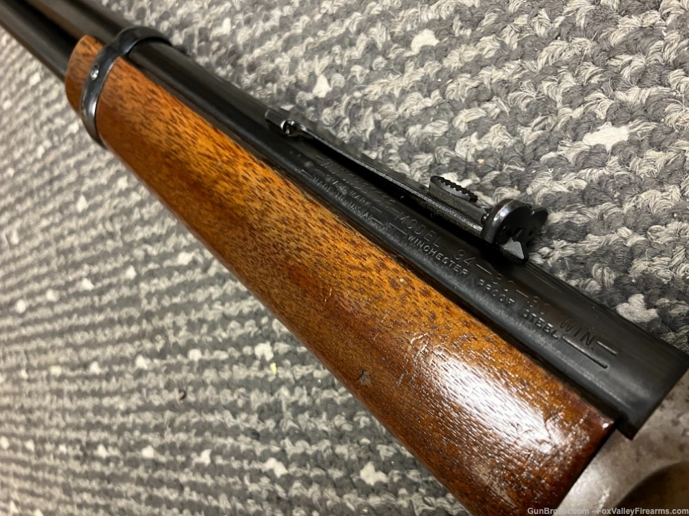 Winchester model 94 .30-30Win 20" 1964 D.O.M. NO RESERVE!-img-5