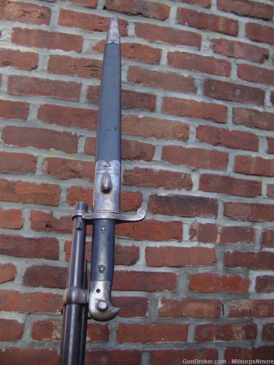 Martini Henry MK IV Rifle Unit Marked With Blade Bayonet And Scabbard 1887-img-38