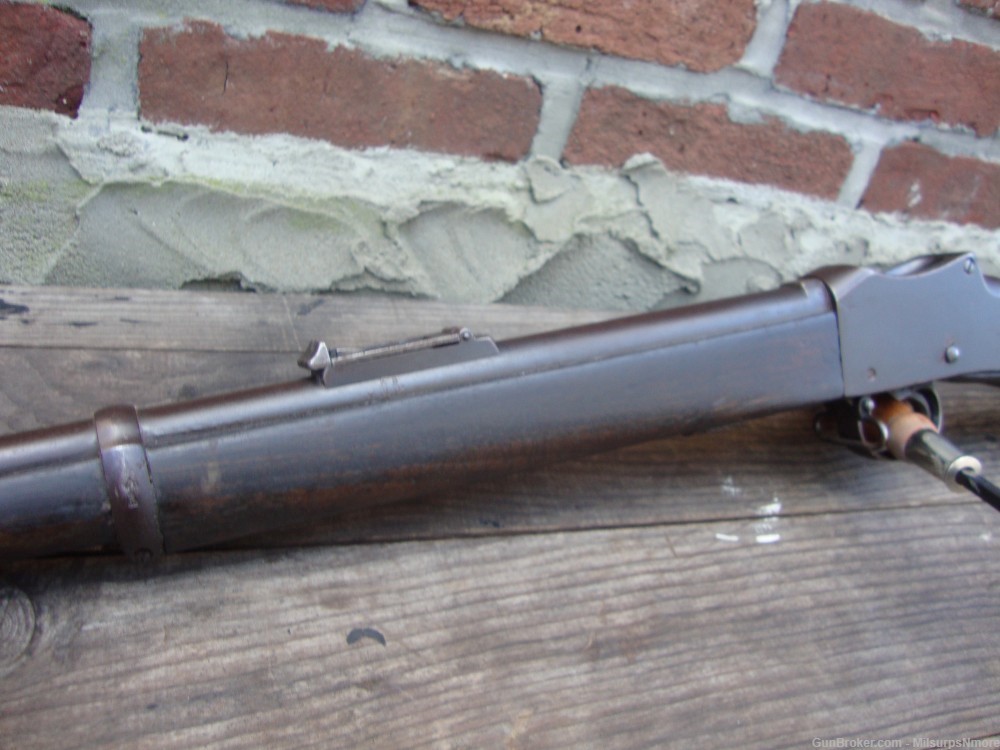 Martini Henry MK IV Rifle Unit Marked With Blade Bayonet And Scabbard 1887-img-14