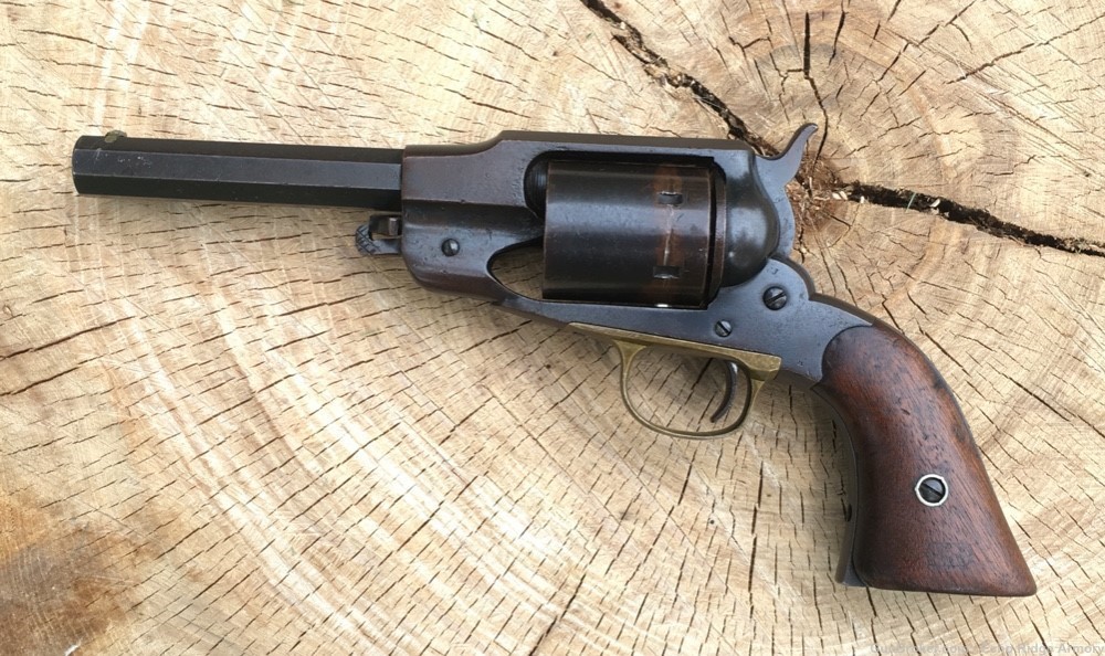 1861 Remington New Model Conversion Civil War Indian Wars Wild West Pistol-img-0