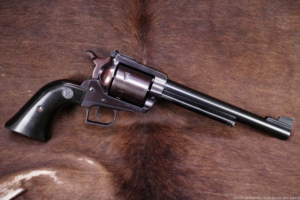 Ruger New Model Super Blackhawk 00802 .44 Rem Mag 7.5” SA Revolver MFD 1987-img-2