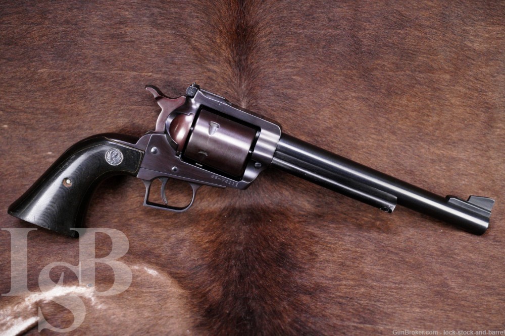 Ruger New Model Super Blackhawk 00802 .44 Rem Mag 7.5” SA Revolver MFD 1987-img-0
