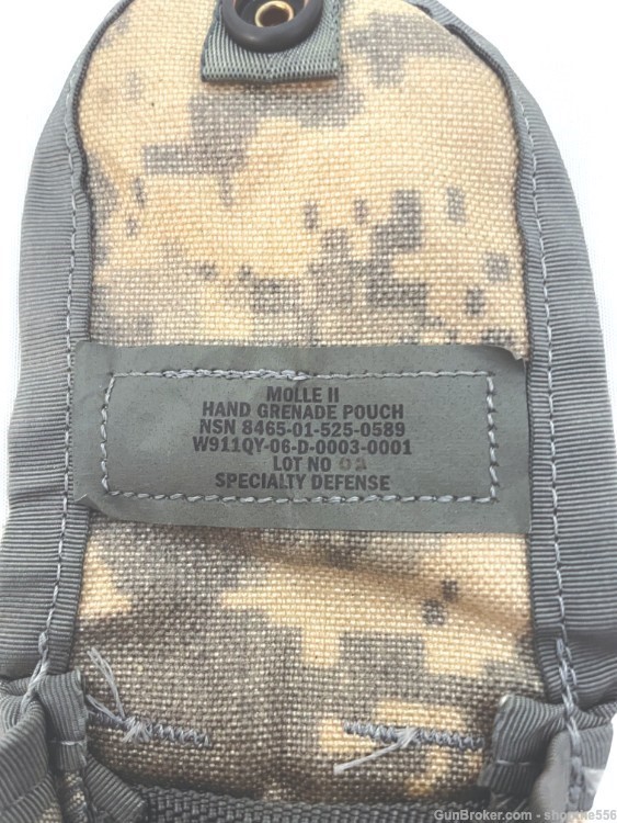 Genuine USGI Molle II Hand Grenade Pouch-img-2