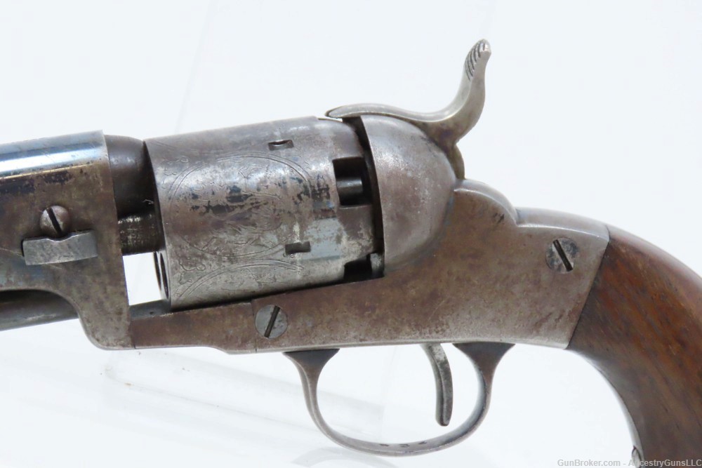 RARE Antique HOPKINS & ALLEN “DICTATOR” .31 Cal. Percussion POCKET Revolver-img-3