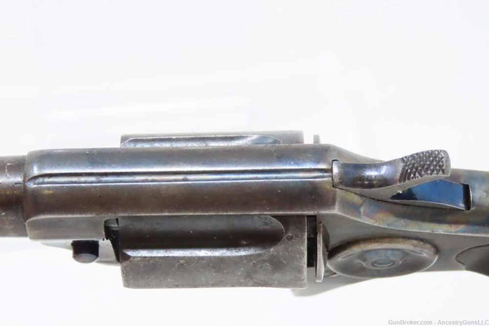 CASED Antique 5-Shot COLT NEW LINE .32 Caliber CF ETCHED PANEL Revolver    -img-8