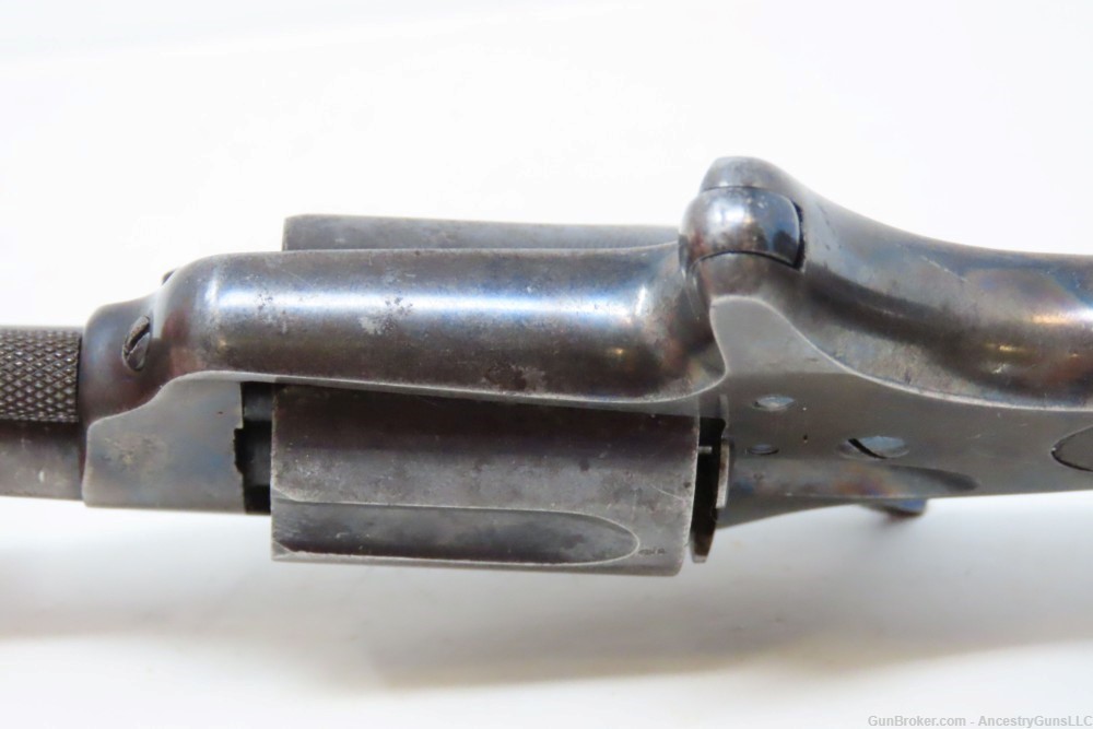 CASED Antique 5-Shot COLT NEW LINE .32 Caliber CF ETCHED PANEL Revolver    -img-12