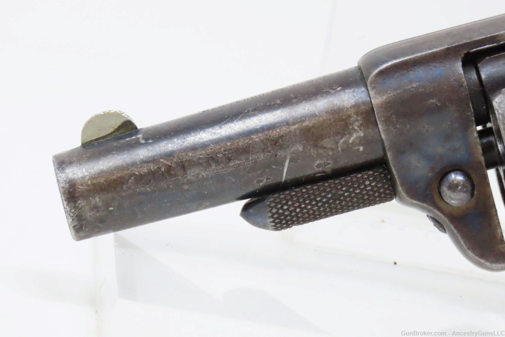 CASED Antique 5-Shot COLT NEW LINE .32 Caliber CF ETCHED PANEL Revolver    -img-6