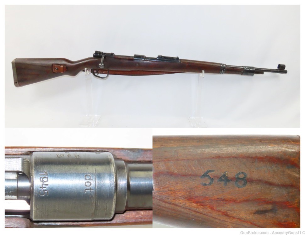 1945 Dated Czech WAFFENWERKE BRUNN “dot/1945” Code MAUSER K98 Rifle C&R    -img-10