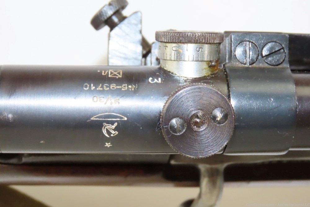 Nice WORLD WAR II Soviet IZHEVSK Model 91/30 Mosin-Nagant SNIPER C&R Rifle -img-10
