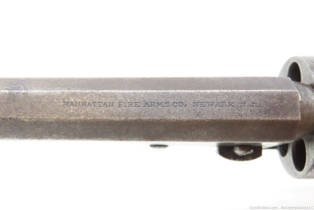 CIVIL WAR Era MANHATTAN FIRE ARMS CO. Series III Percussion “NAVY” Revolver-img-7
